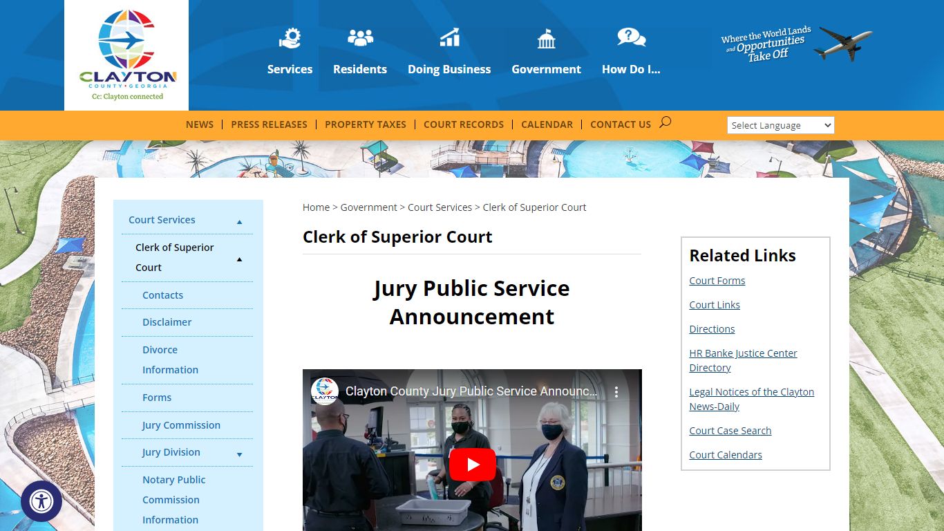 Clerk of Superior Court | Clayton County, Georgia